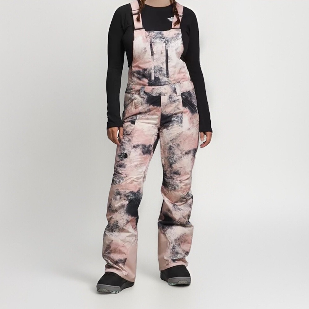 The North Face Pink and Black Women's Snowsuit